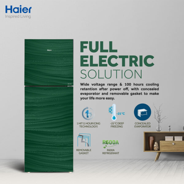 Haier HRF-276 EPR/EPB 10 Cu Ft E-Star Series Refrigerator
