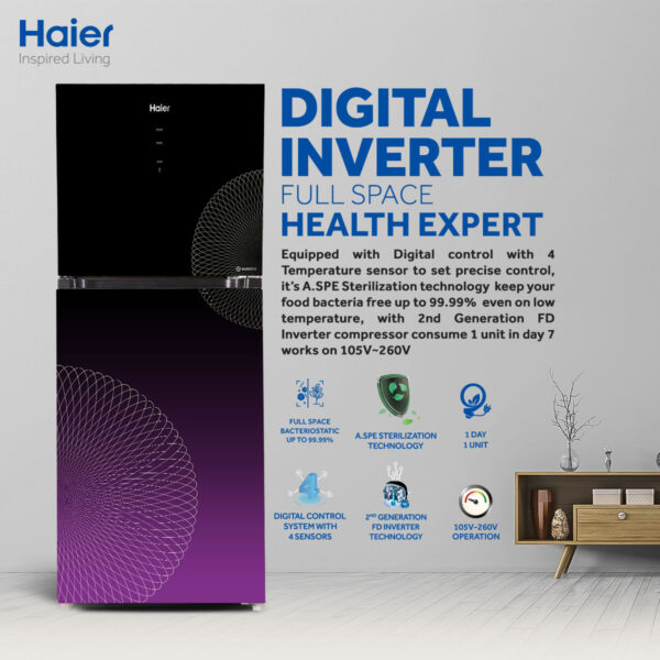 Haier Model 18 Cu Ft Digital Inverter HRF-418 IAPA - Lowest Price 2026