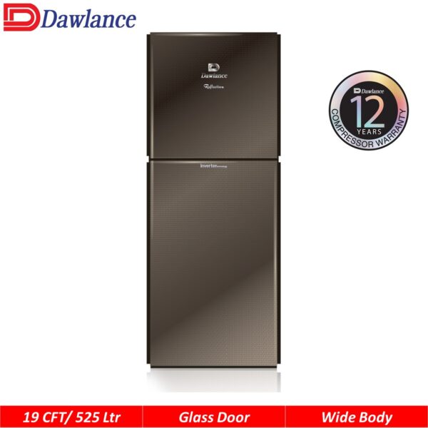 Dawlance 91996 WB Glass Door Inverter 19 CFT 12 Years Brand Warranty