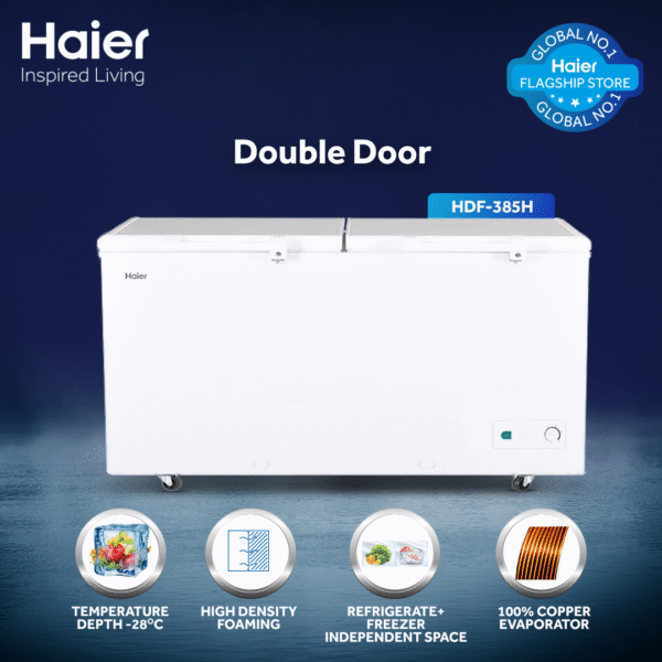Haier HDF-545I Inverter Double Door Freezer