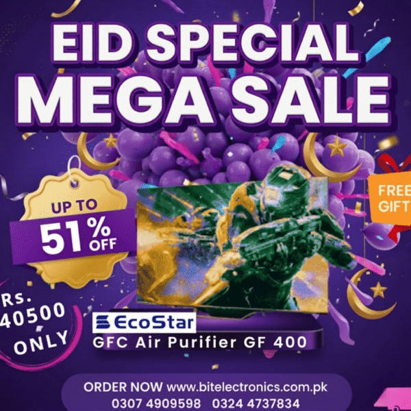 Ecostar LED 32" CX-32Q874 (Q-LED) – Smart TV with QLED Display & Ultra HD Quality