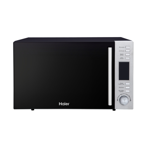 Haier HMW-32300B/S Grill Microwave Oven | 32 Liters Large Capacity | 1200W High Power | Dual Grill Modes (C1/C2)